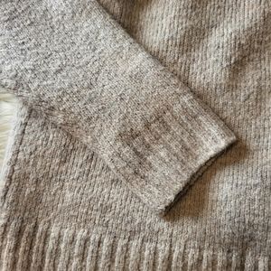 Zara men's crewneck knit sweater